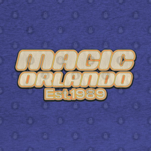 Orlando Magic  / Old Style Vintage by Zluenhurf